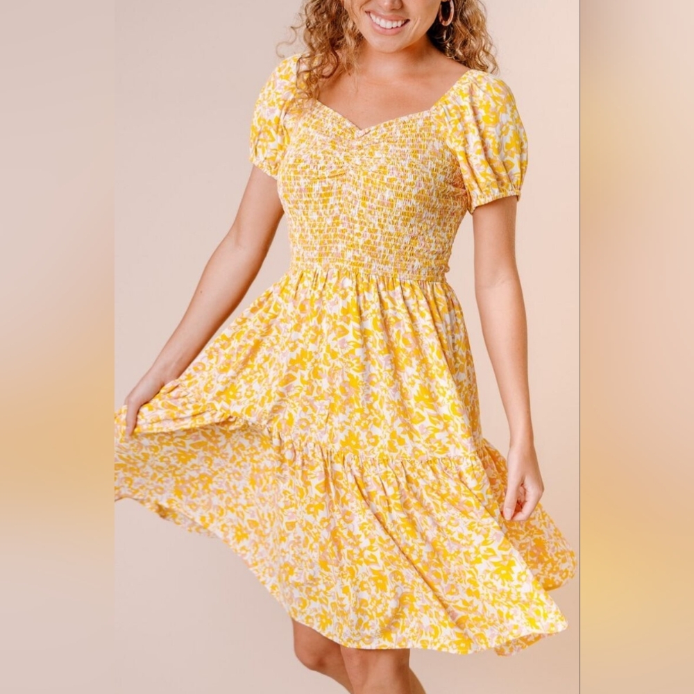 Ivy City Marigold dress 5x NWT